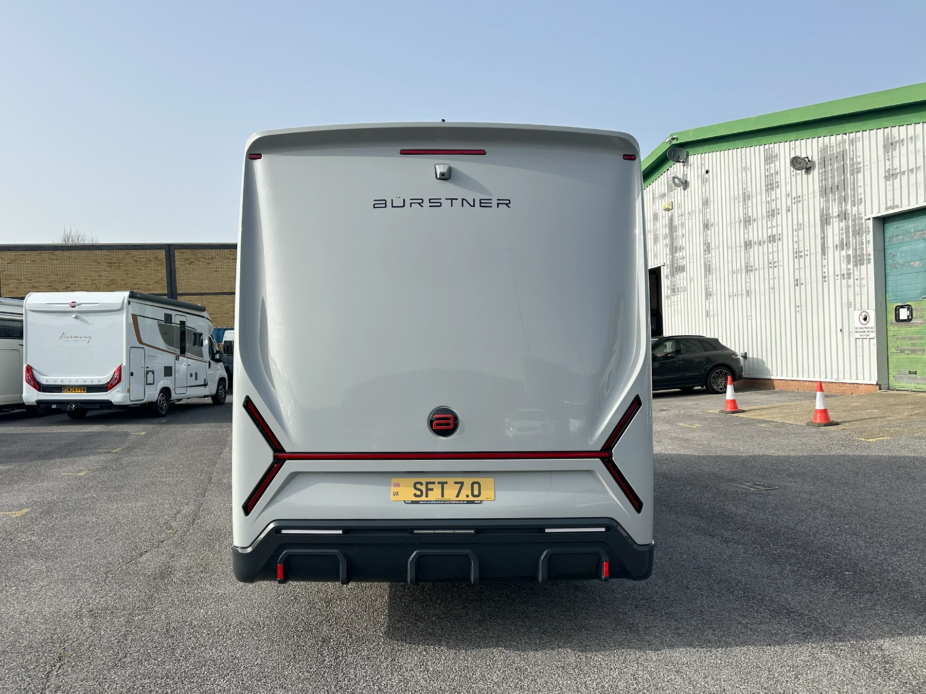 Burstner Signature 7.0 Exterior Rear