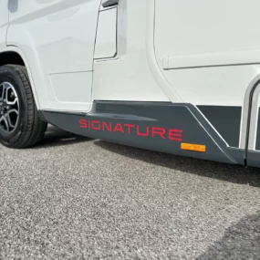 Burstner Signature 7.0 Exterior Signature Decals