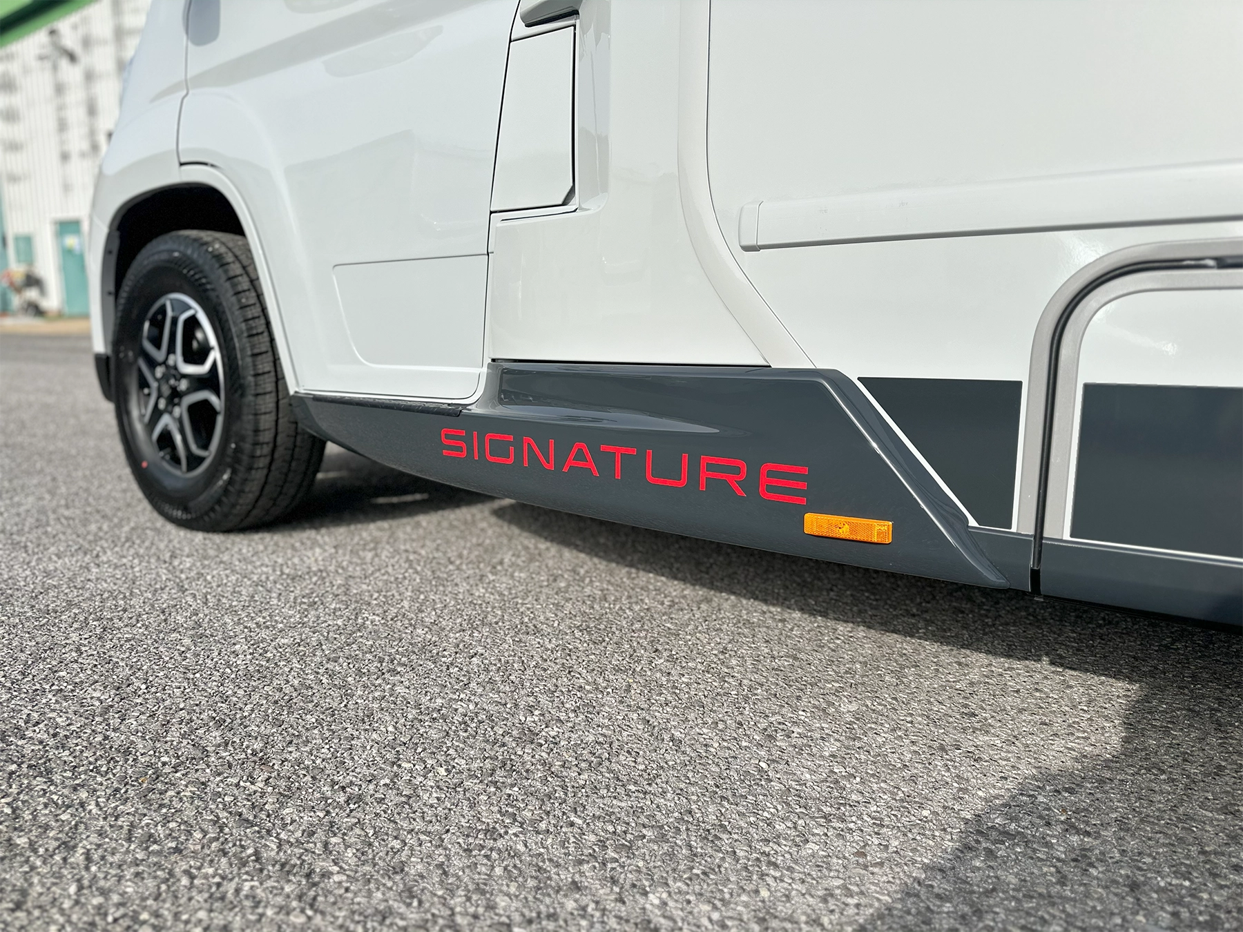 Burstner Signature 7.0 Exterior Signature Decals