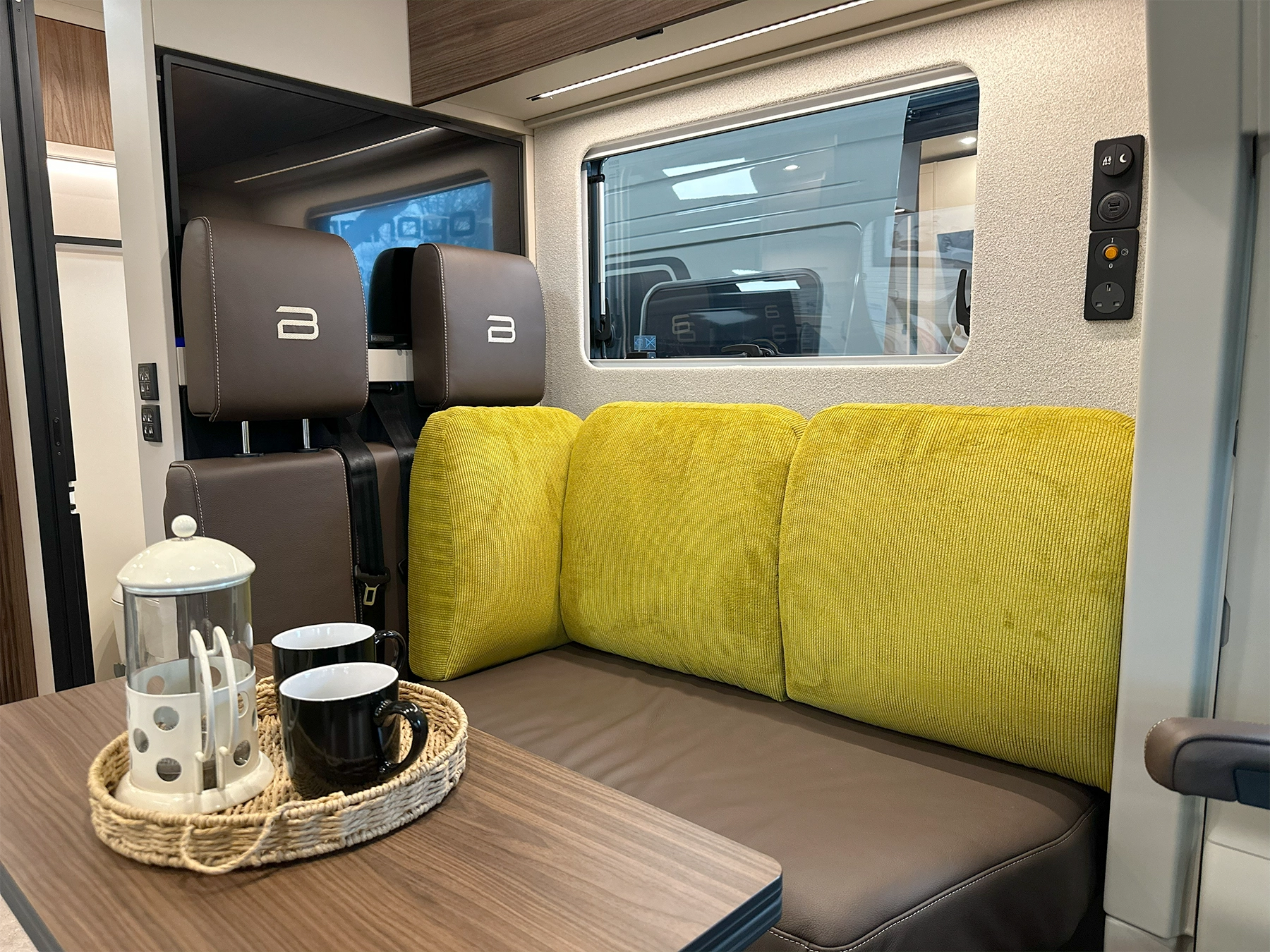 Burstner Signature 7.0 Interior Lounge Area