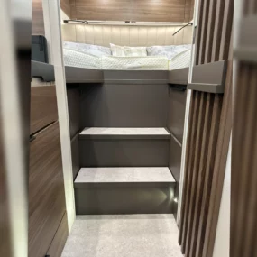 Burstner Signature 7.0 Steps & Storage Under Bed