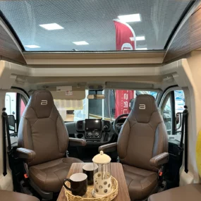 Burstner Signature 7.0 Swivel Front Cab Seats