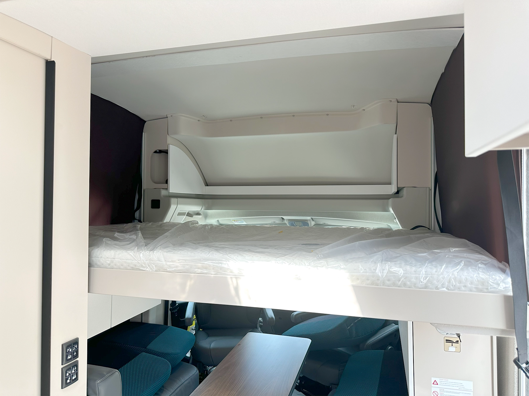 Burstner Signature 7.1 Drop Down Bed Over Cab