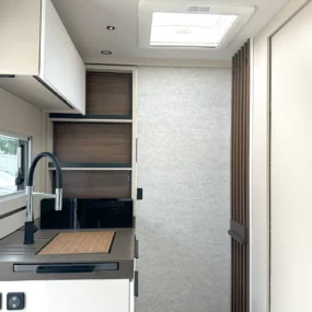 Burstner Signature 7.1 Extendable Drawer & Partition Wall