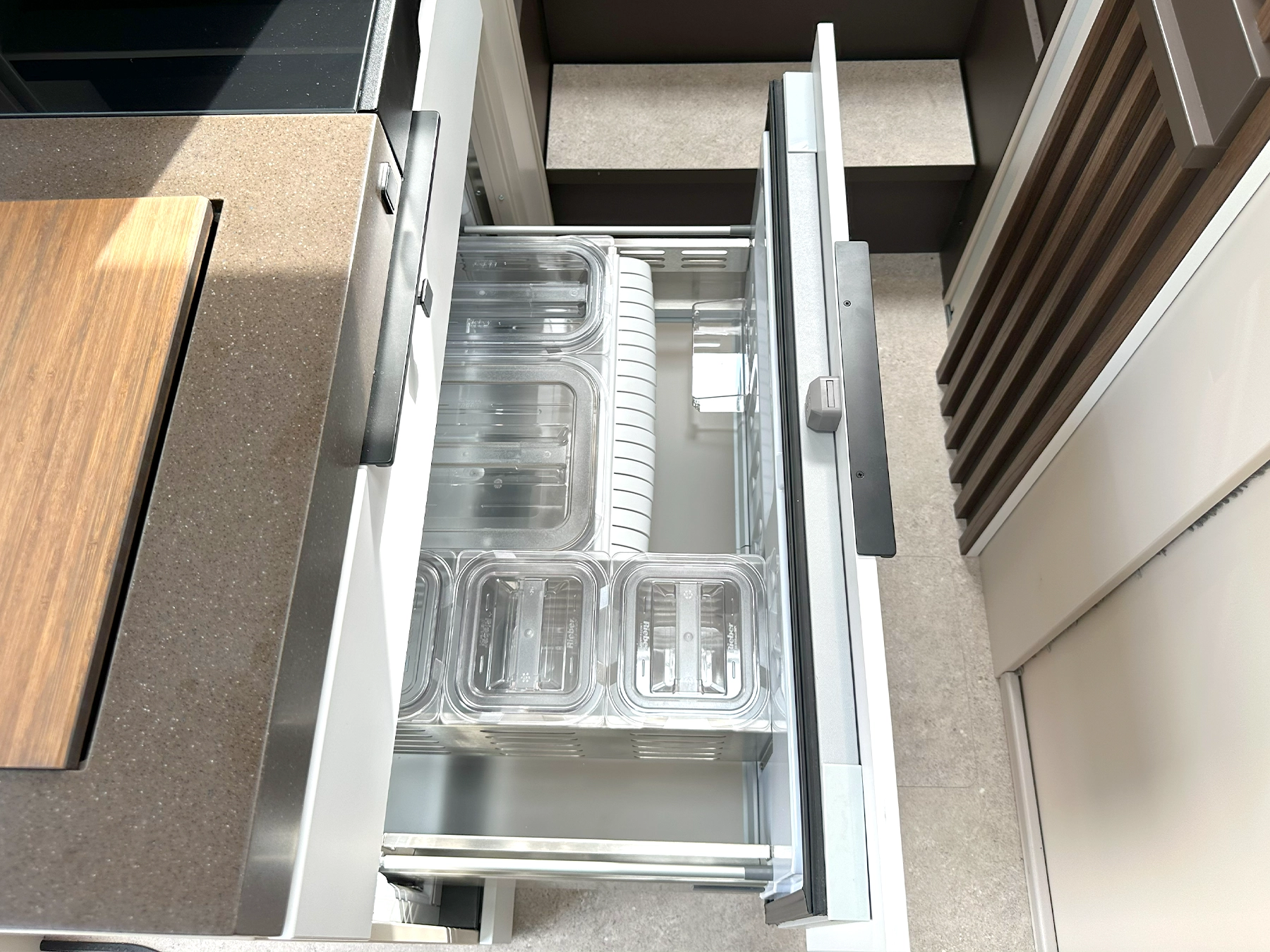 Burstner Signature 7.1 Kitchen Fridge Drawer
