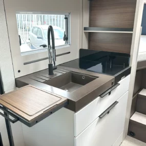 Burstner Signature 7.1 Kitchen Worktop Extended