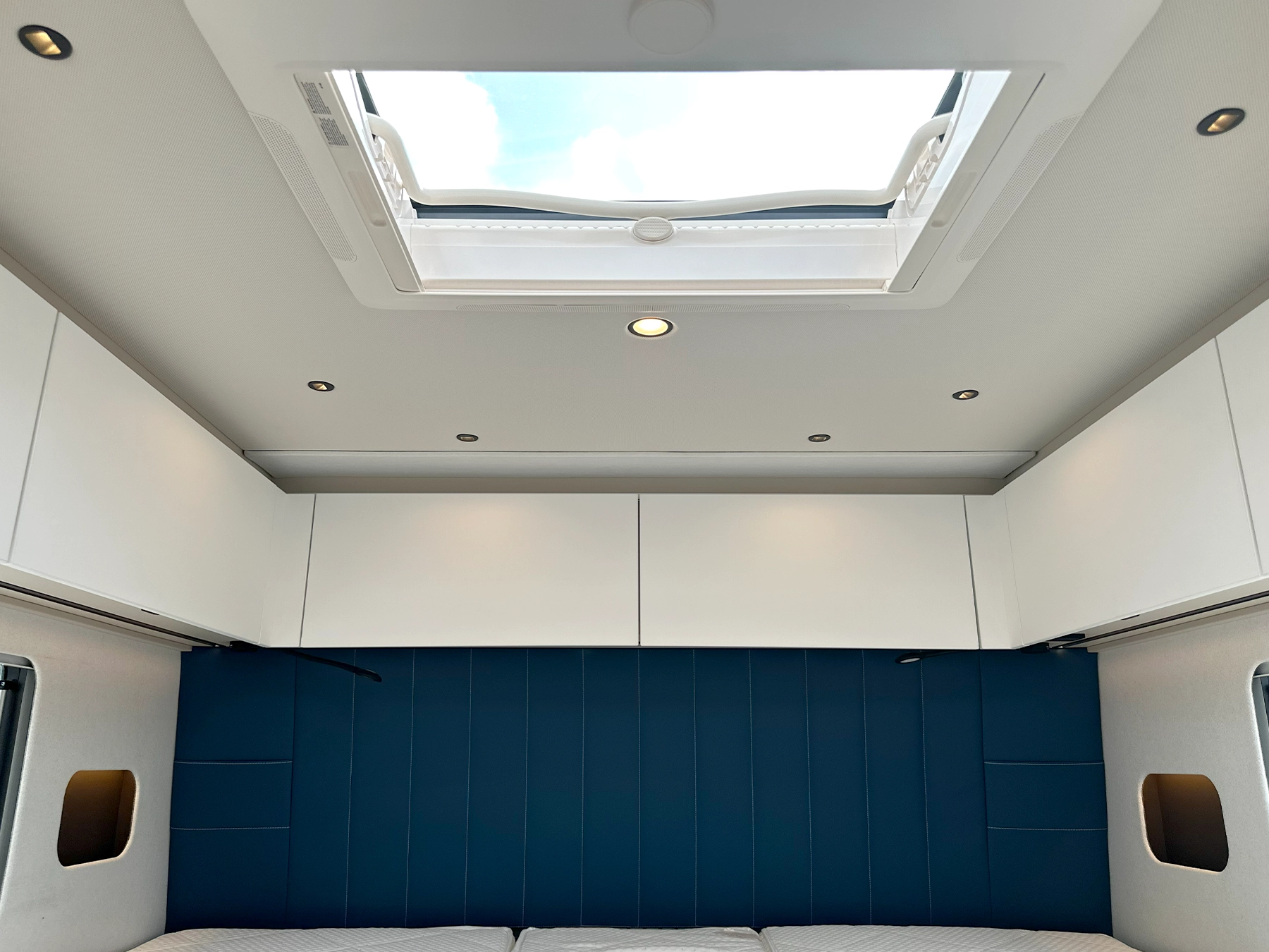 Burstner Signature 7.1 Skylight Over Rear Bed