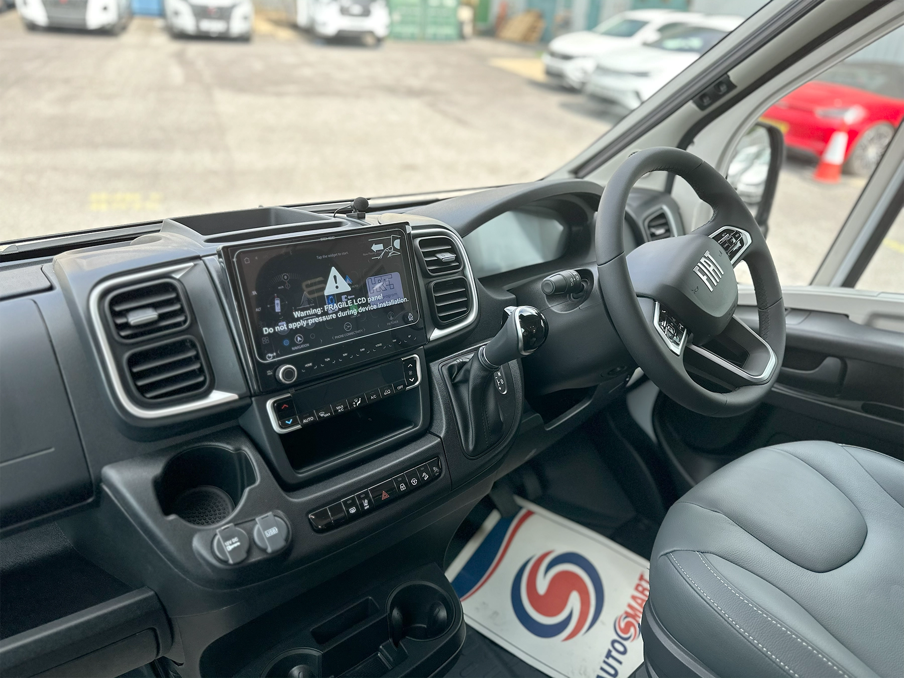 Burstner Signature 7.1 Steering Wheel & Multimedia System