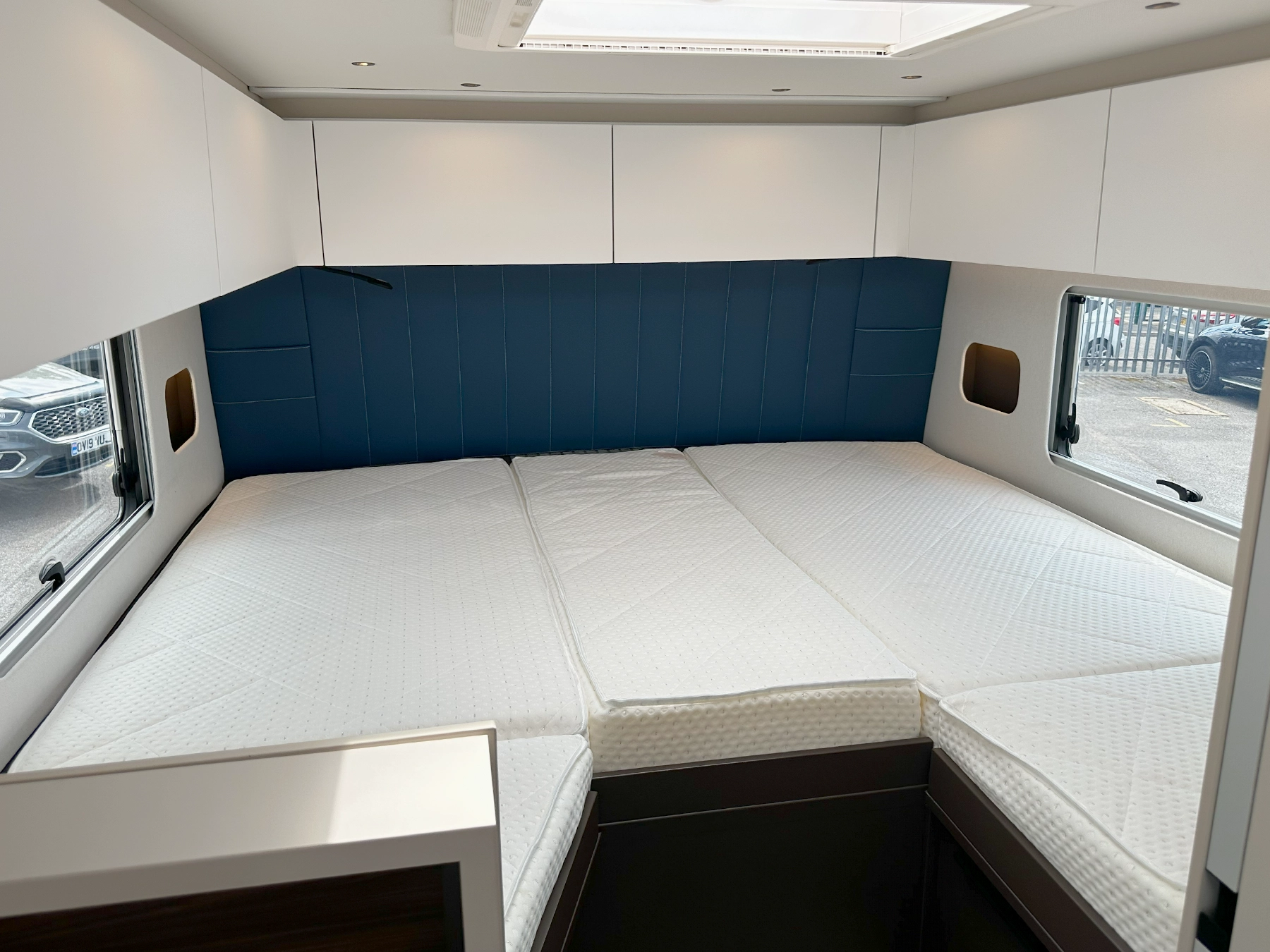 Burstner Signature 7.1 Twin Single Rear Bed