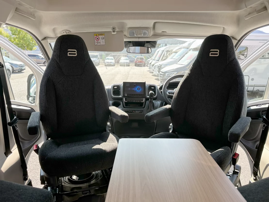 Burstner Signature 7.4 Swivel Front Cab Seats