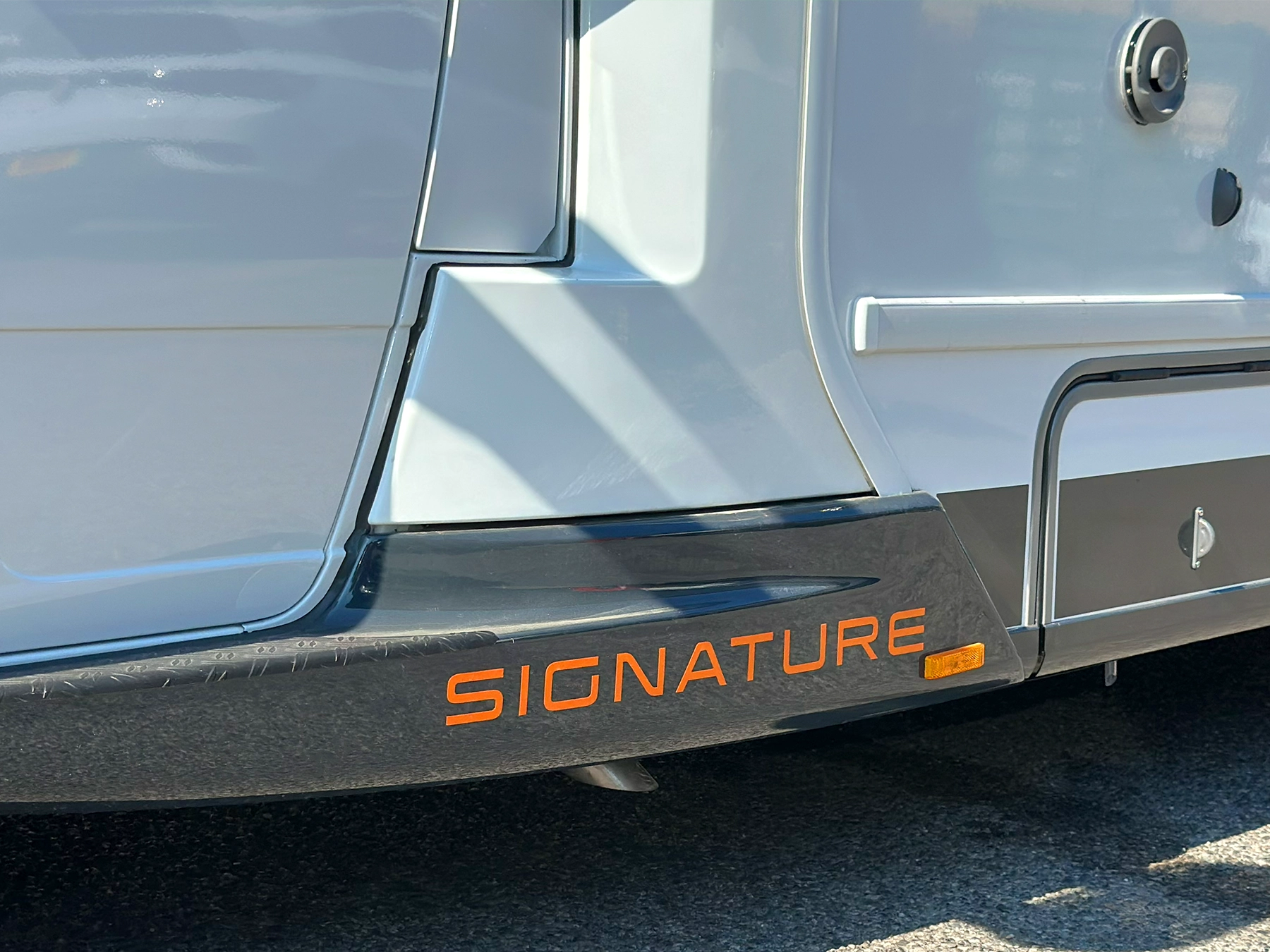 Burstner Signature 7.5 Exterior Signature Decals