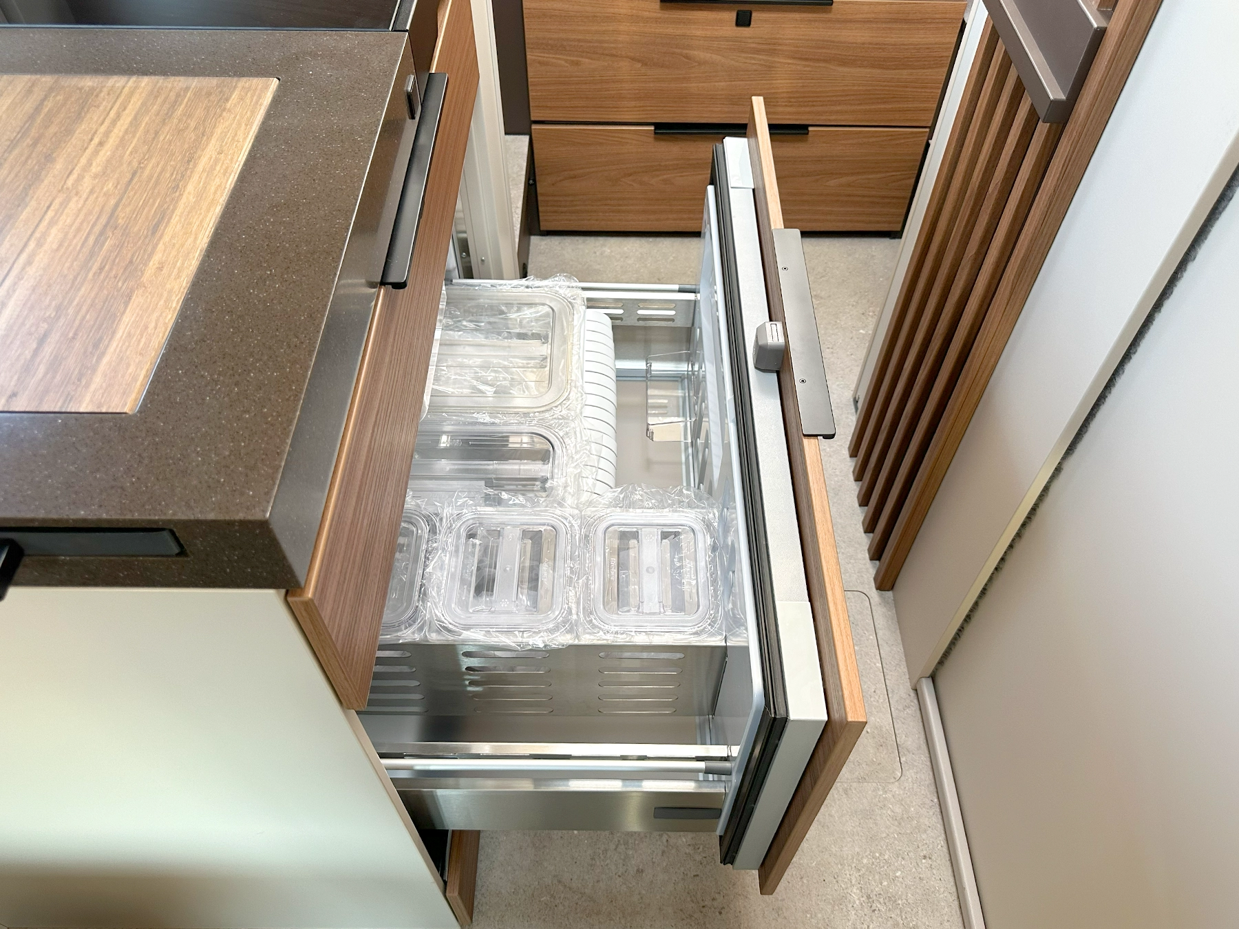 Burstner Signature 7.5 Kitchen Fridge Freezer