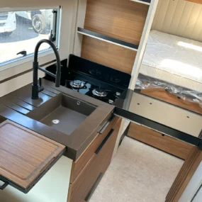 Burstner Signature 7.5 Kitchen Worktop Extended
