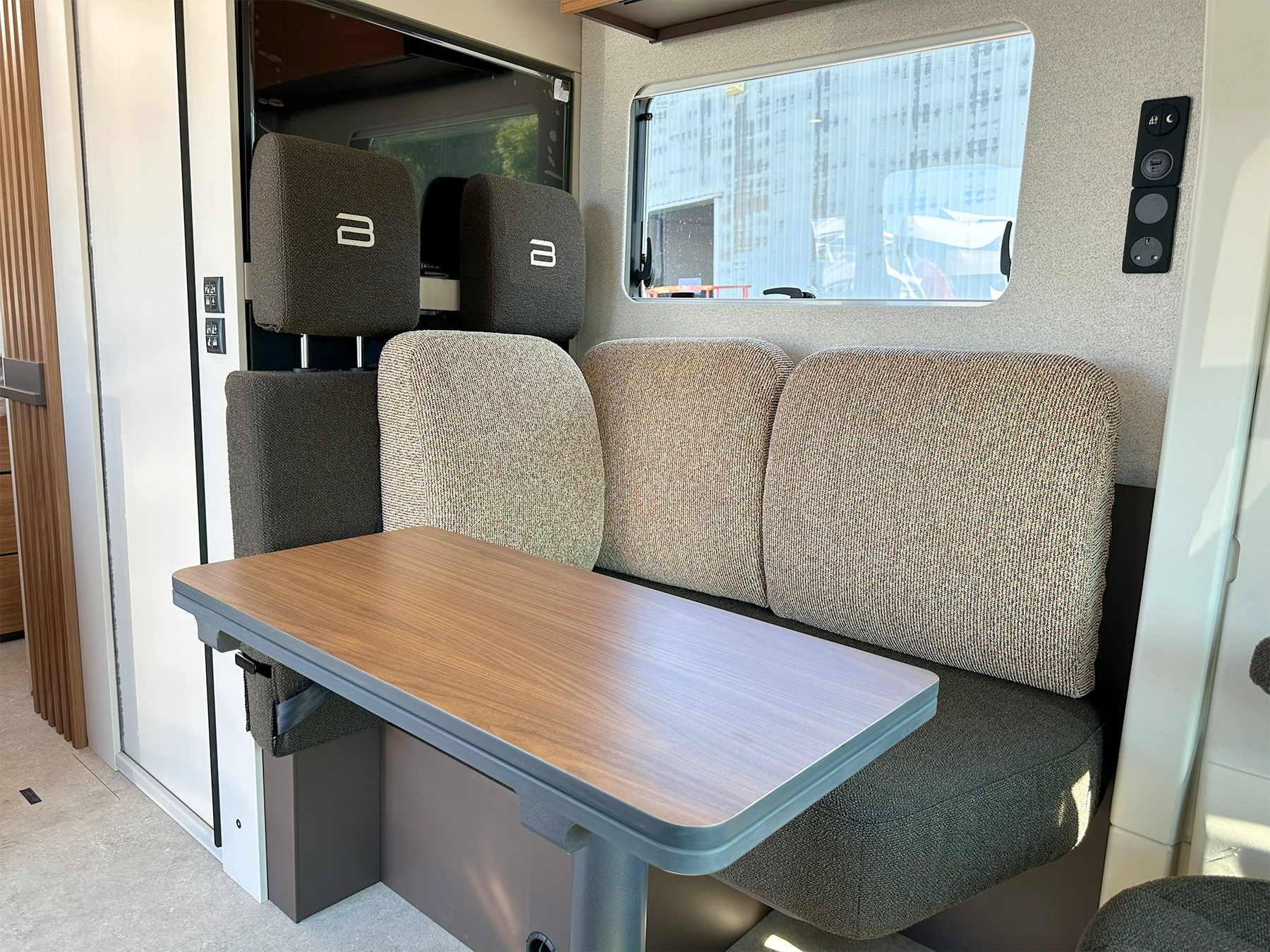 Burstner Signature 7.5 L-Shaped Seating