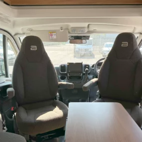 Burstner Signature 7.5 Swivel Front Cab Seats