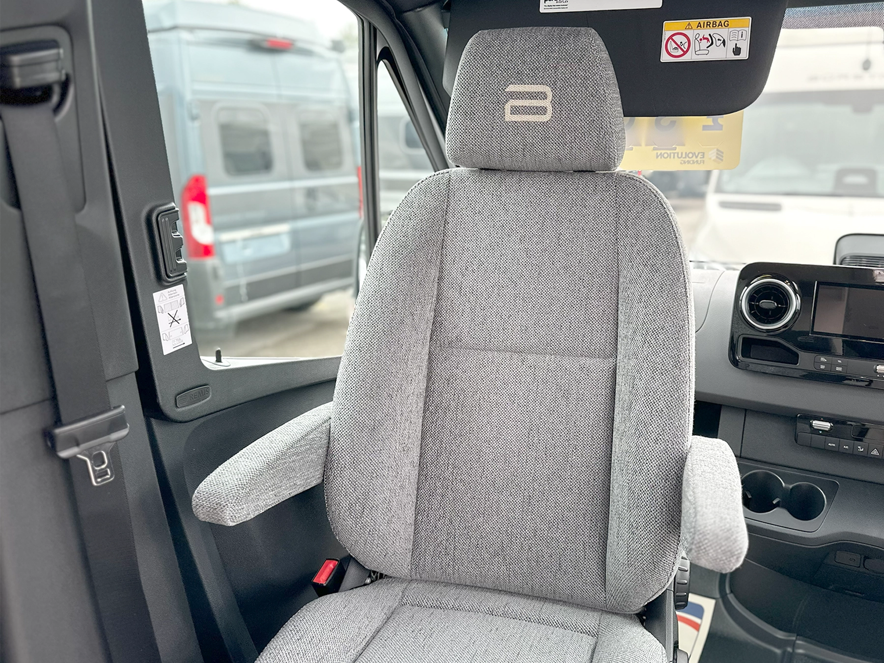 Burstner Habiton Passenger Seat