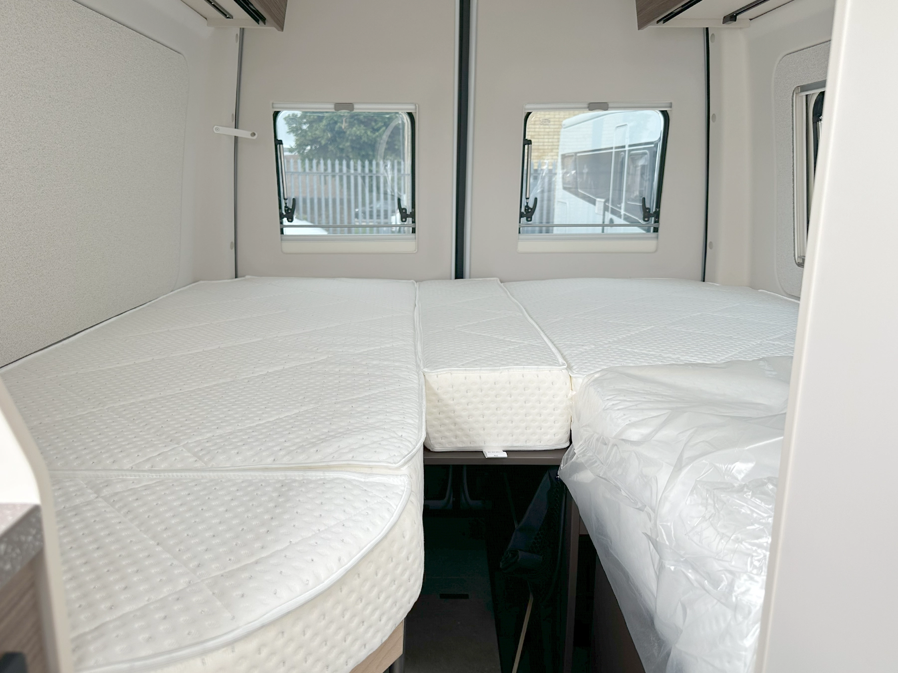 Burstner Habiton Rear Twin Single Bed