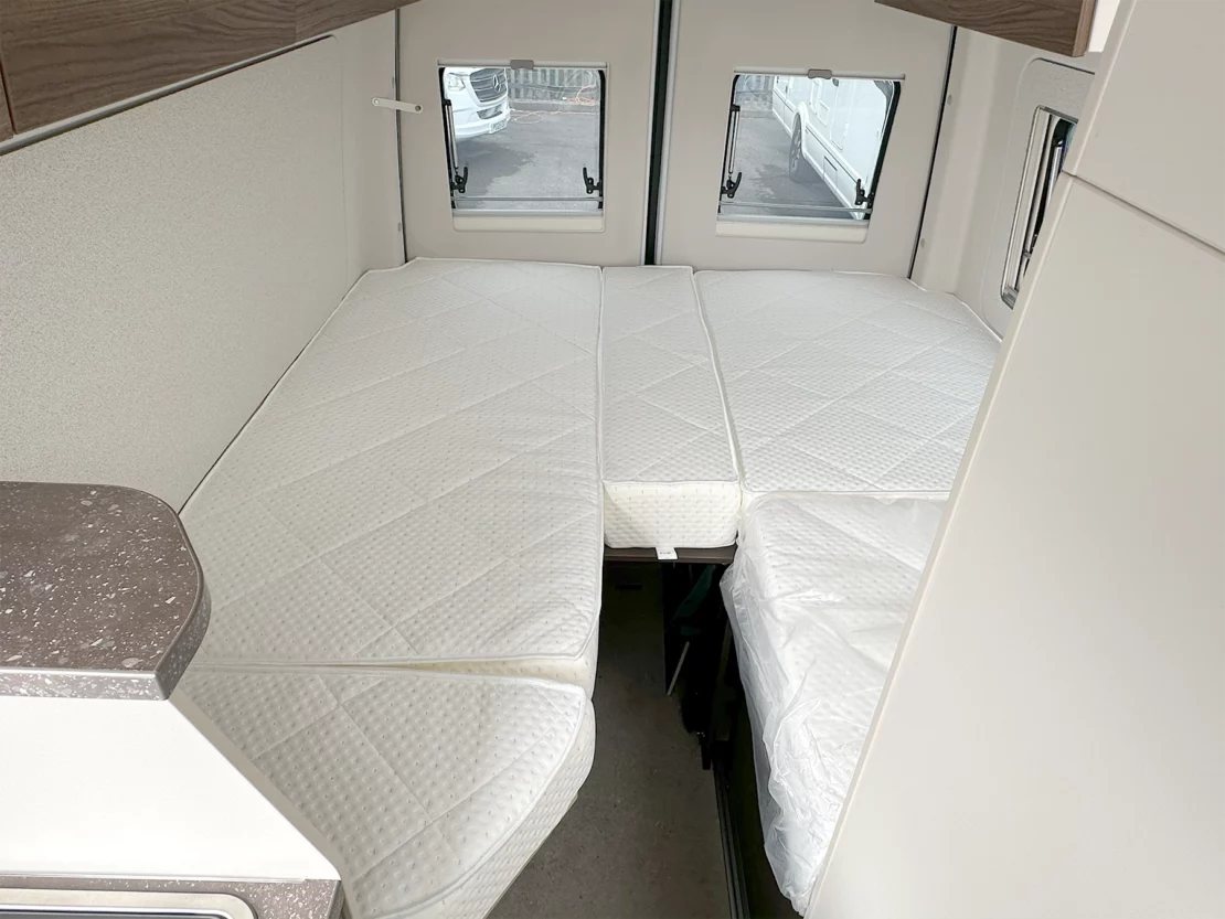 Burstner Habiton Rear Twin Single Beds