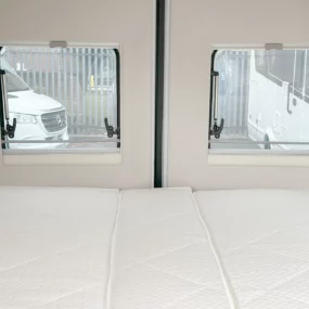 Burstner Habiton Rear Windows