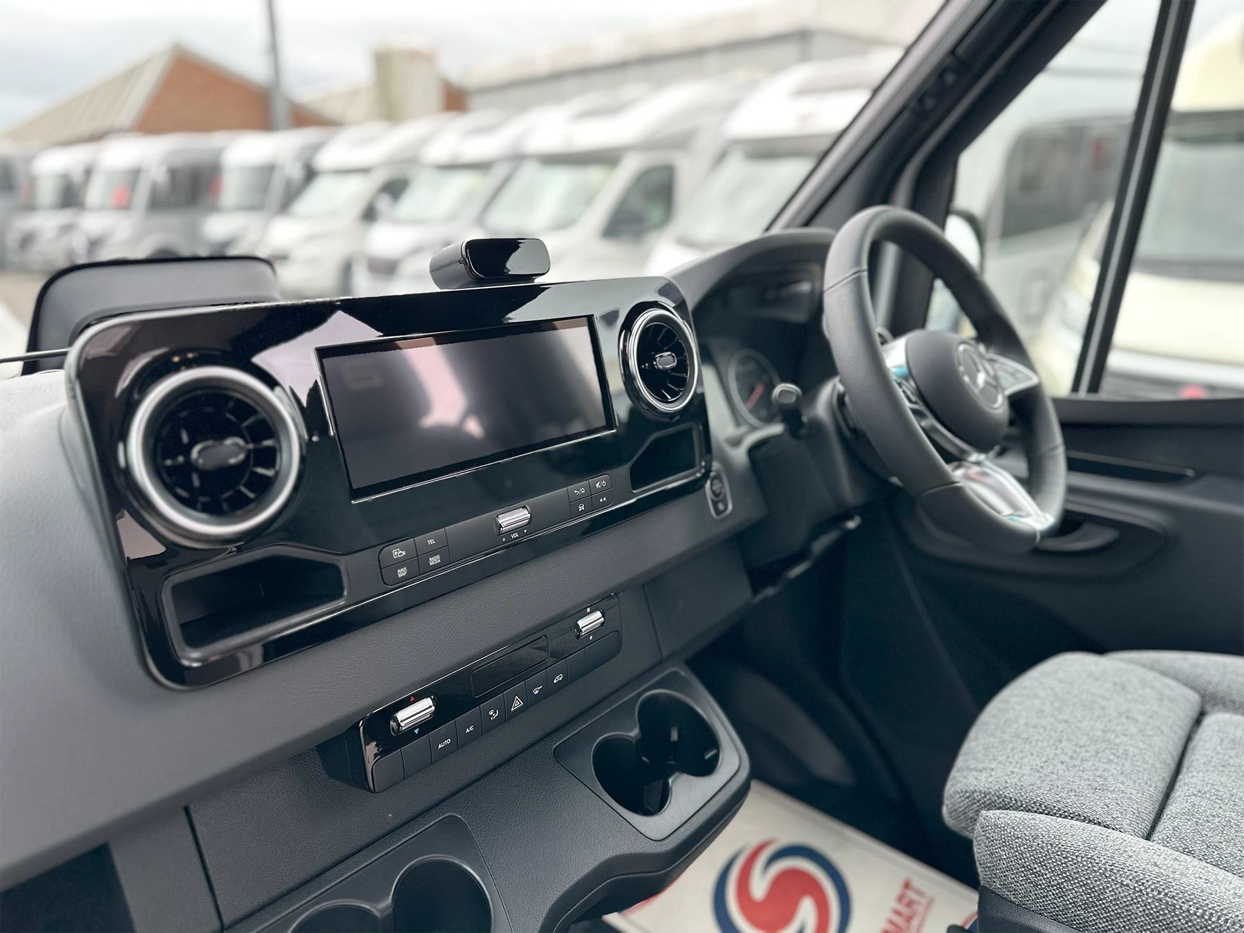 Burstner Habiton Steering Wheel & Multimedia System