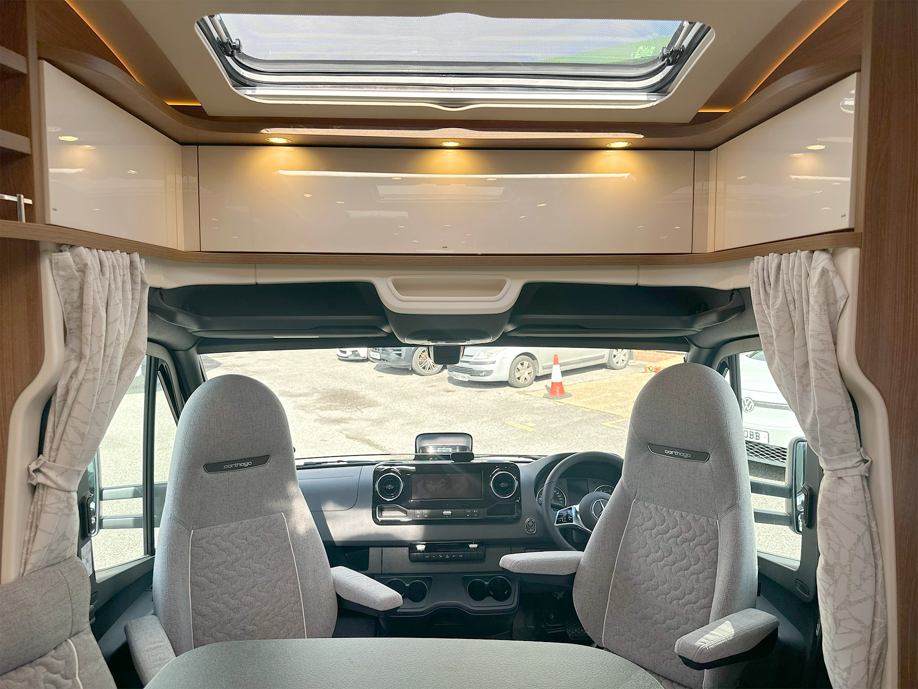 Carthago C1 Tourer T 145 RB LE Lightweight Drivers Cab & Skylight