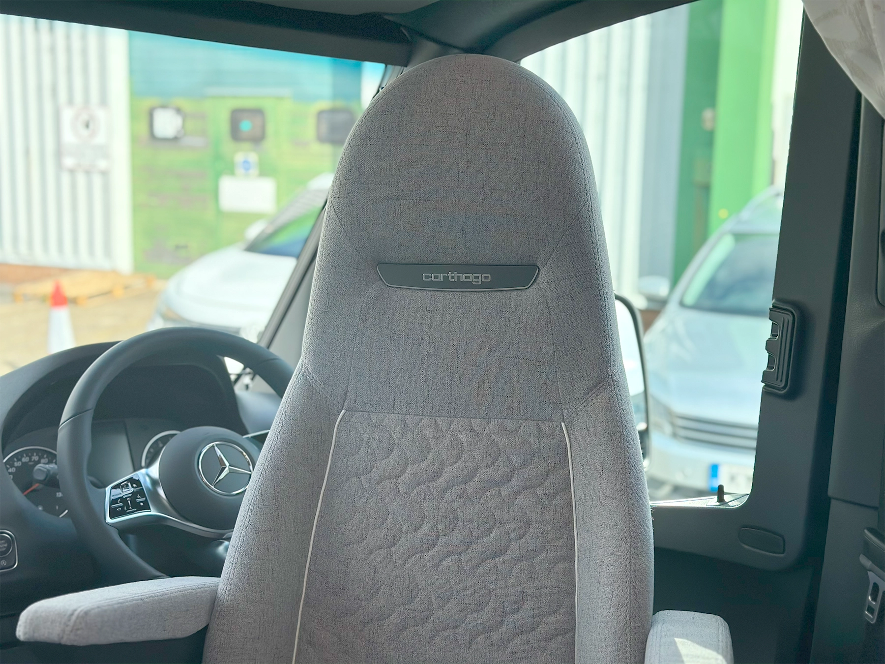 Carthago C1 Tourer T 145 RB LE Lightweight Drivers Seat Detailing
