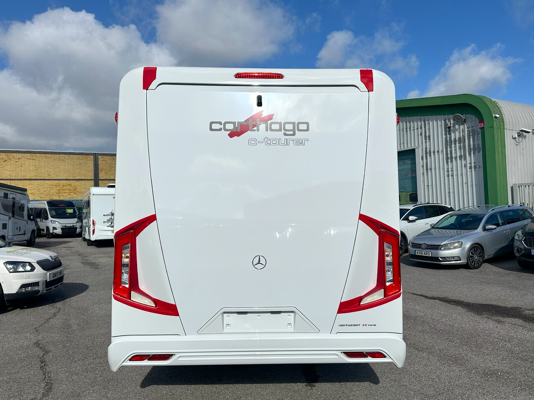 Carthago C1 Tourer T 145 RB LE Lightweight Exterior Rear