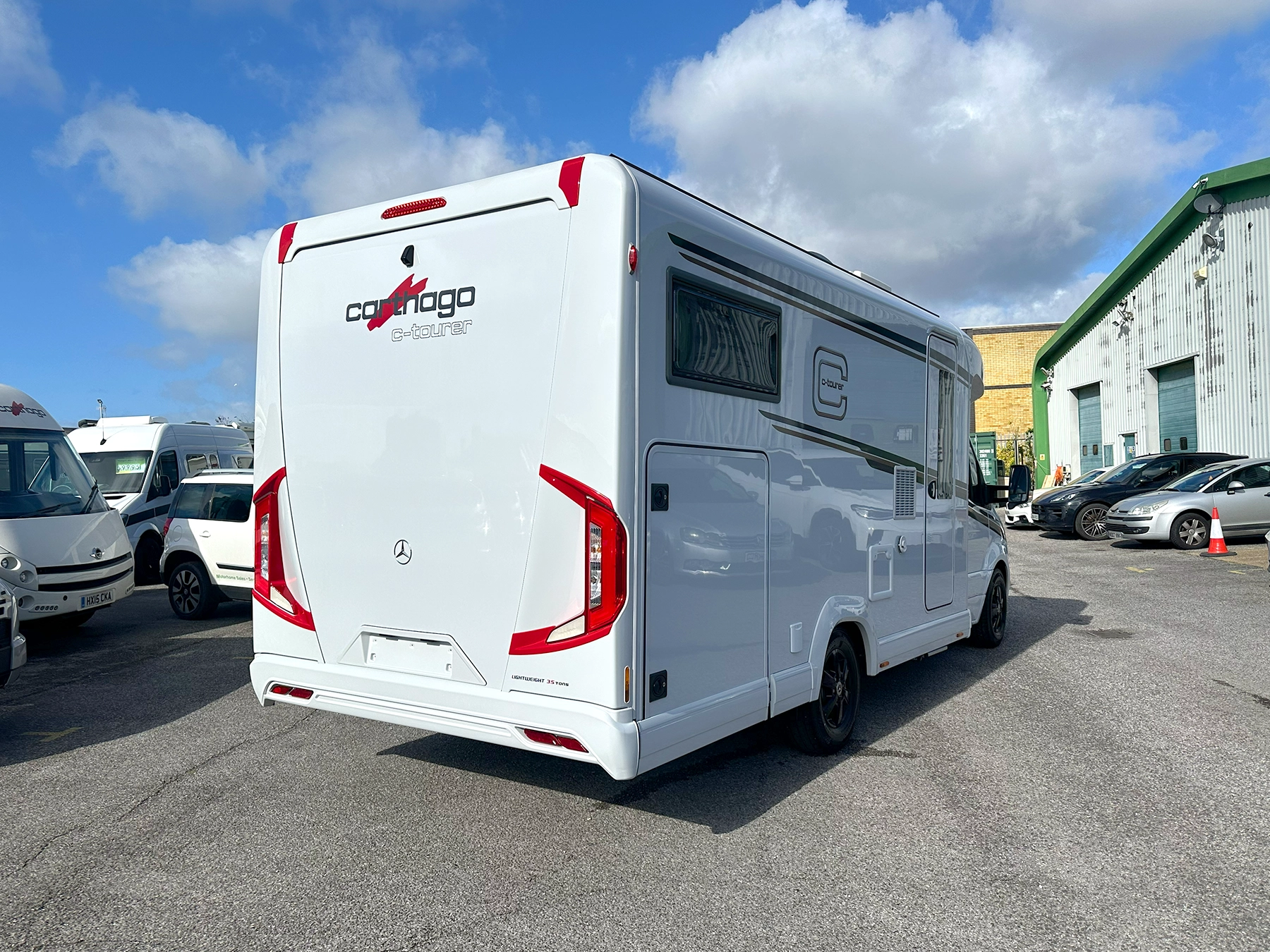 Carthago C1 Tourer T 145 RB LE Lightweight Exterior Right Side Rear