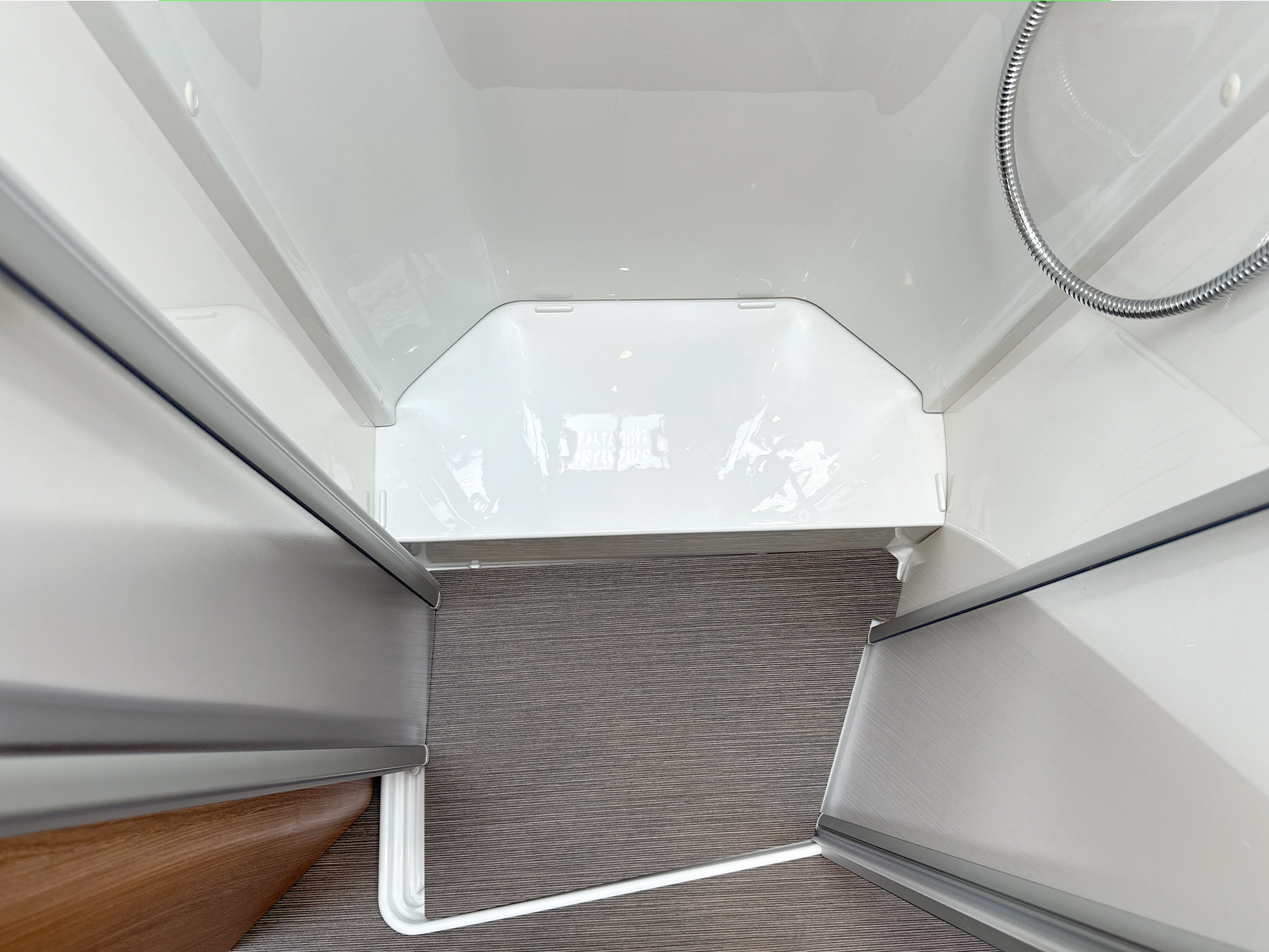 Carthago C1 Tourer T 145 RB LE Lightweight Shower Floor