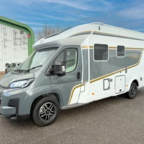 Burstner B66 744 TD Motorhome Exterior Front Left