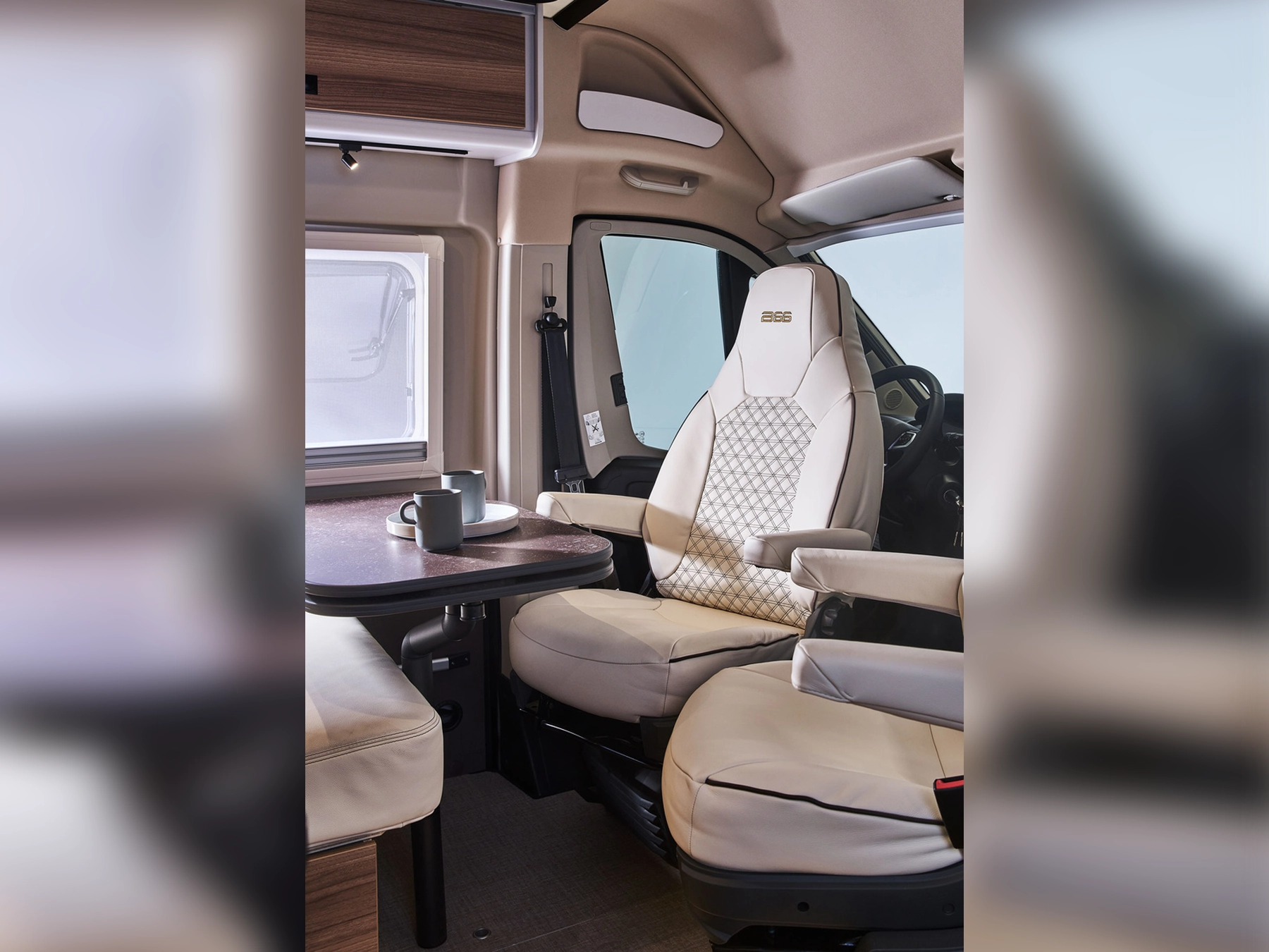 Burstner B66 Campervan - Cab Seat Swivel