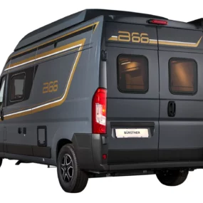 Burstner B66 Campervan - Exterior Rear Left