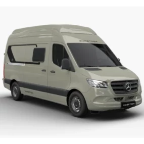 Burstner Habiton Campervan 9726 - Exterior Front Right