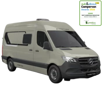 Burstner Habiton Campervan 9726 - Exterior Front Right Winner