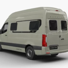 Burstner Habiton Campervan 9726 - Exterior Rear Left