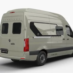 Burstner Habiton Campervan 9726 - Exterior Rear Right