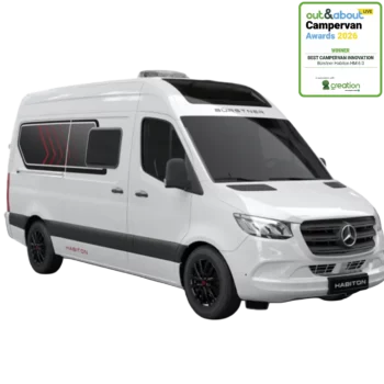 Burstner Habiton Campervan 9727 - Exterior Front Right Winner