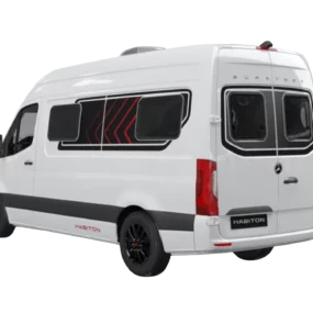 Burstner Habiton Campervan 9727 - Exterior Rear Left