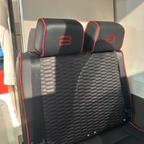 Burstner Habiton HM 6 Campervan FO400060 - Lounge Seat Upholstery Detail