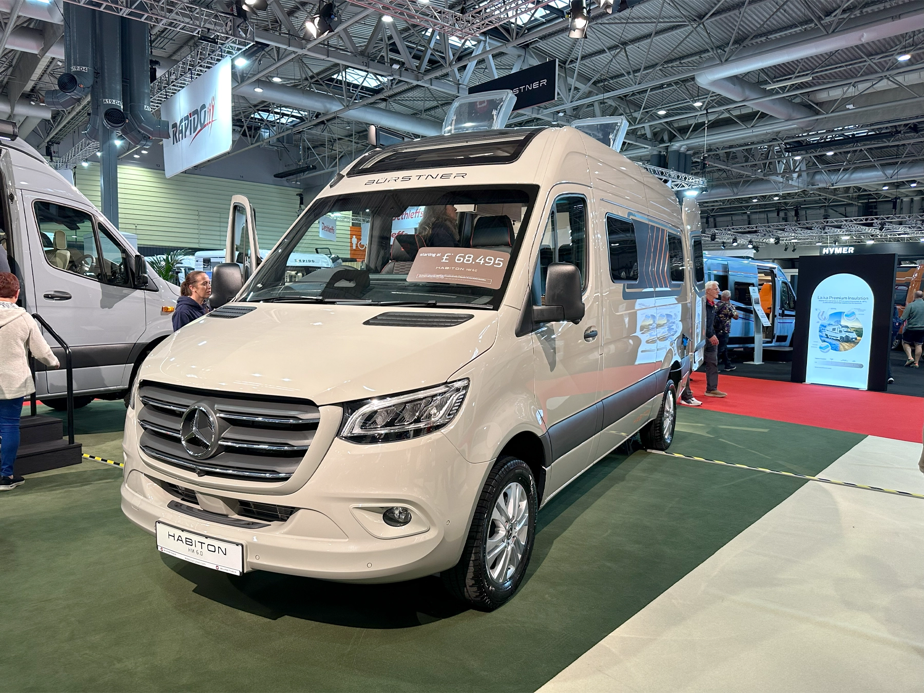 Burstner Habiton HM 6 Campervan FO400060 - NEC Show Exterior