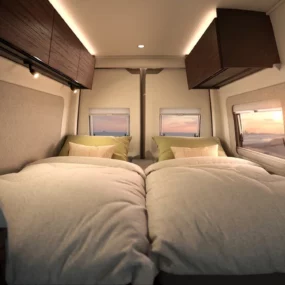 Burstner Habiton HMX 4x4 Campervan FO400064 - Beds