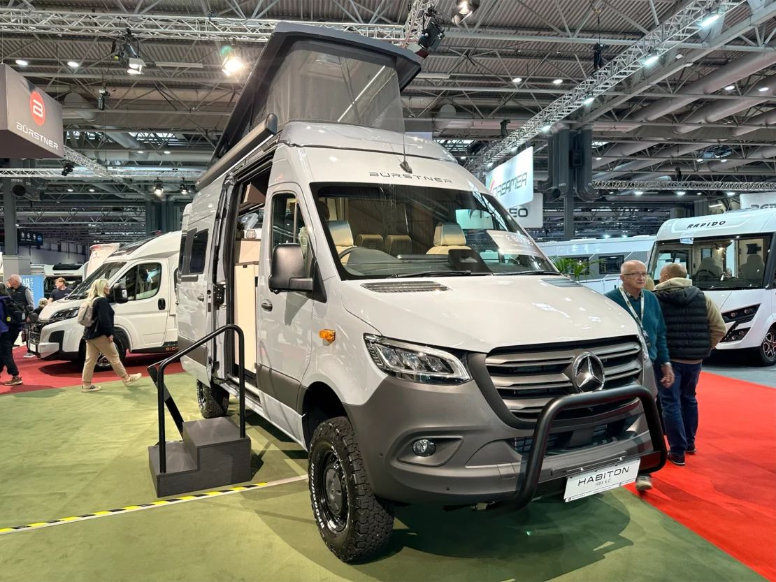 Burstner Habiton HMX 4x4 Campervan FO400064 - NEC Show Exterior