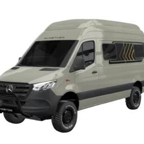 Burstner Habiton HMX 6 4x4 Campervan 9728 - Exterior Front Left