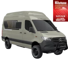 Burstner Habiton HMX 6 4x4 Campervan 9728 - Exterior Front Right Winner