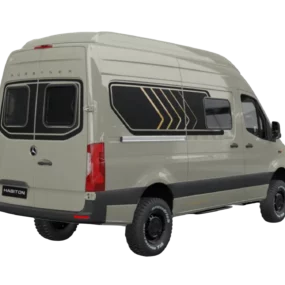 Burstner Habiton HMX 6 4x4 Campervan 9728 - Exterior Rear Right