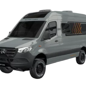 Burstner Habiton HMX 6 4x4 Campervan 9729 - Exterior Front Left