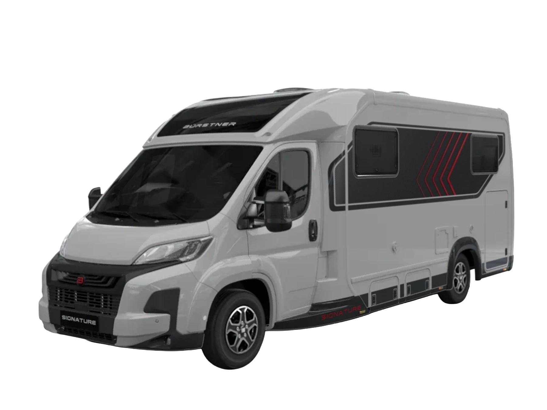 Burstner Signature 70 Motorhome 9717 - Exterior Front Left