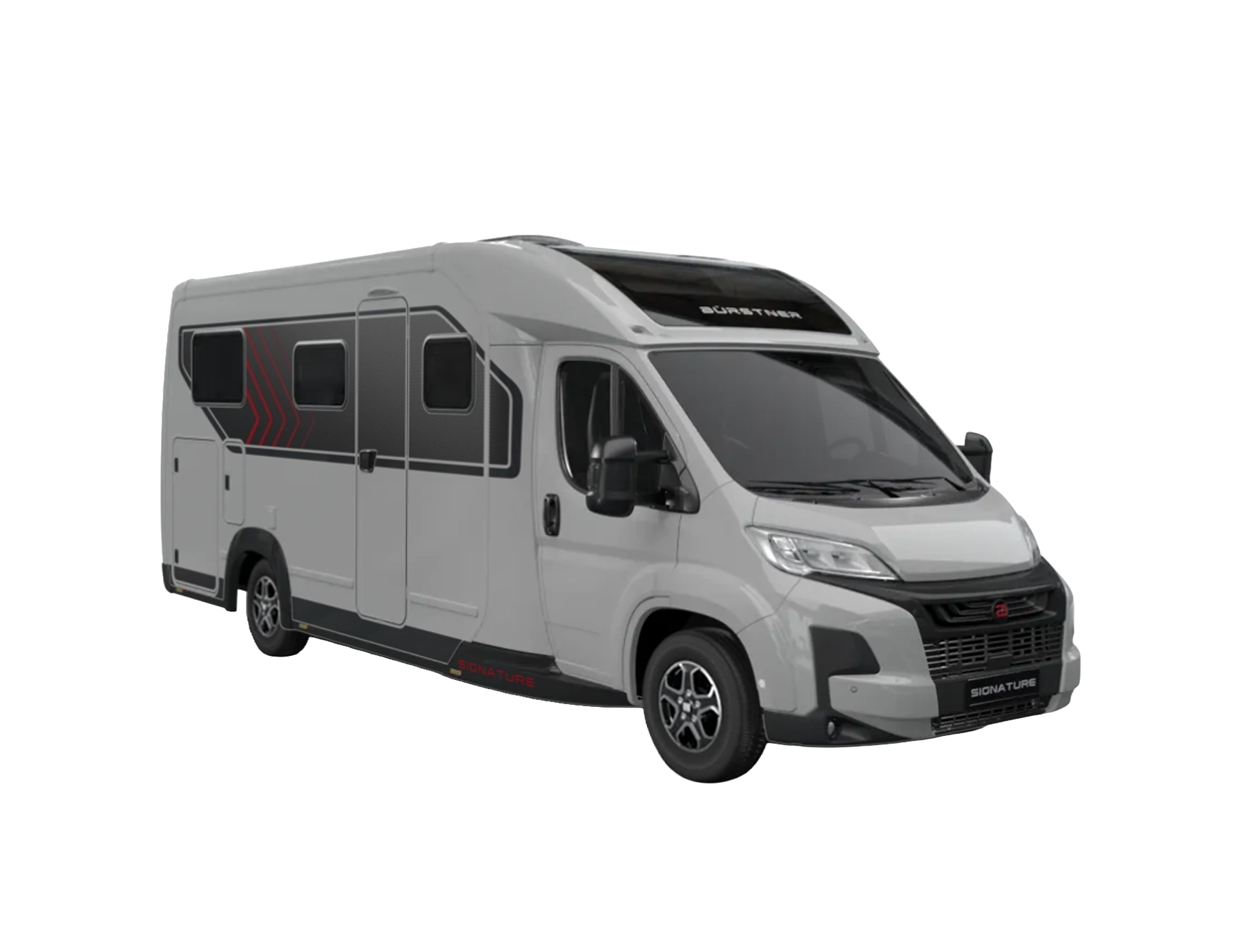 Burstner Signature 70 Motorhome 9717 - Exterior Front Right