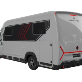 Burstner Signature 70 Motorhome 9717 - Exterior Rear Left