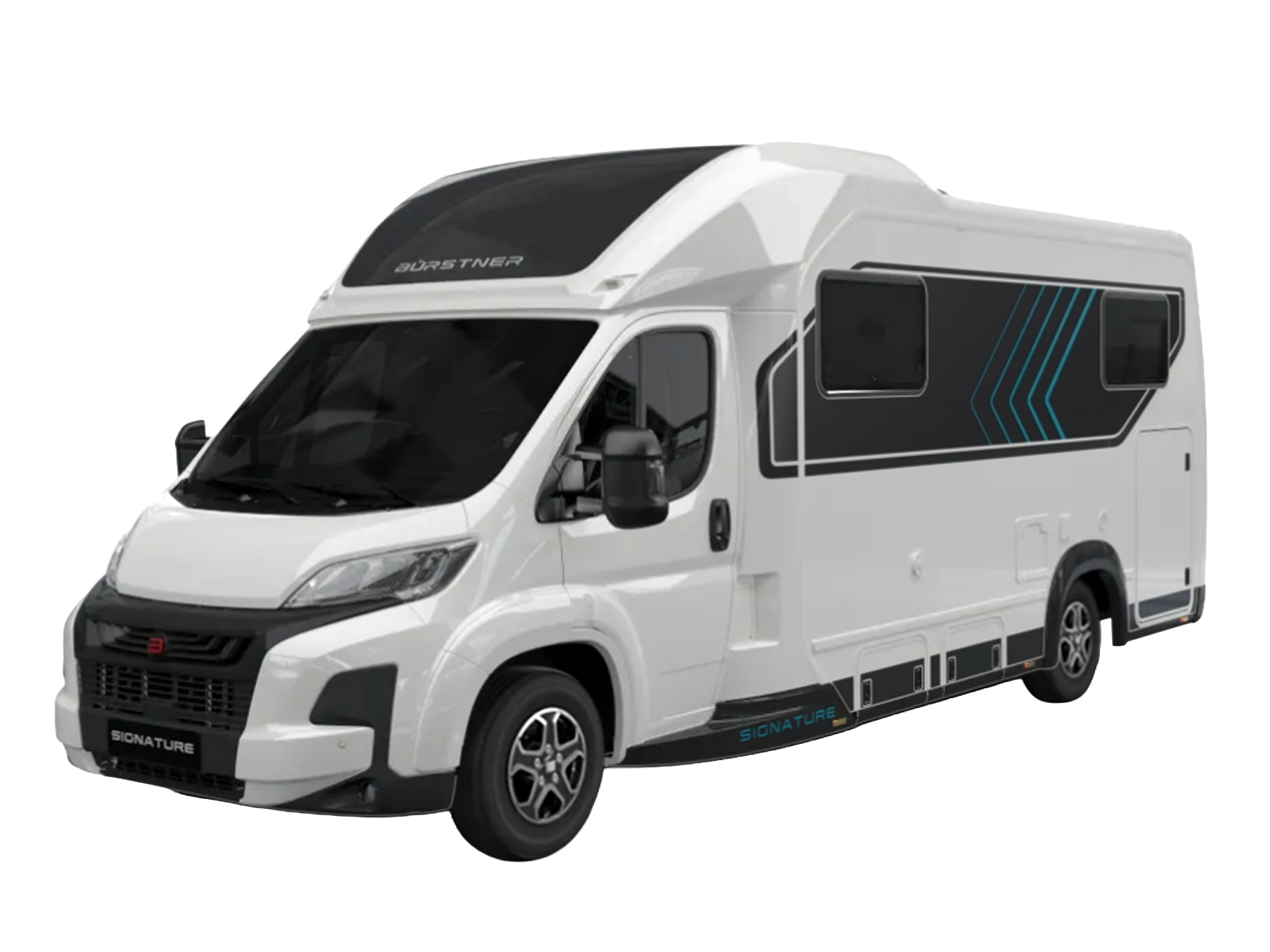 Burstner Signature 71 Motorhome 9720 - Exterior Front Left